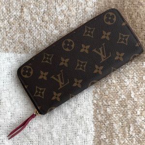 Louis Vuitton Monogram Clemence Zippy Wallet